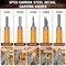 Wood Carving Kit, 23pcs Wood Carving Tool with 4PCS Wood Carving Knives & 5PCS Detail Knives 9 Basswood Blocks & Gloves & Roll Bag & Strop Block & Polishing Compound Whittling Kit Hobbies for Adults